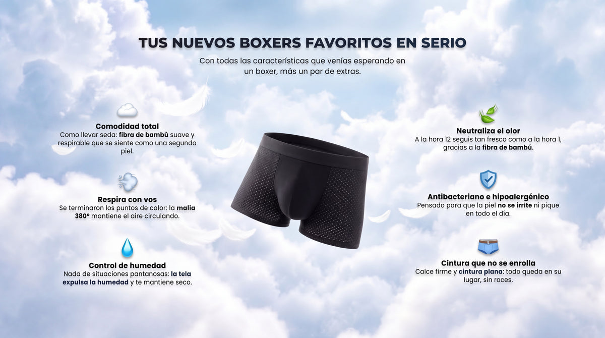 Boxers de bambú Alessio